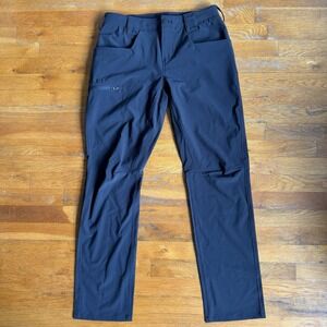 Under Armour UA Storm Defender Pants Womens 10 Black Hiking Adventure Comfort